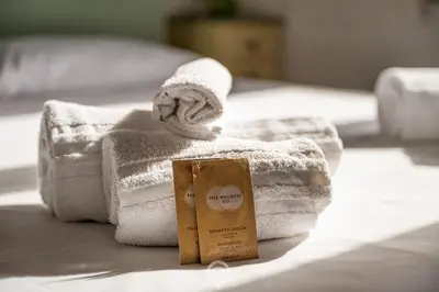 Letto o letti in una camera di Azure Escape Nebida Coast