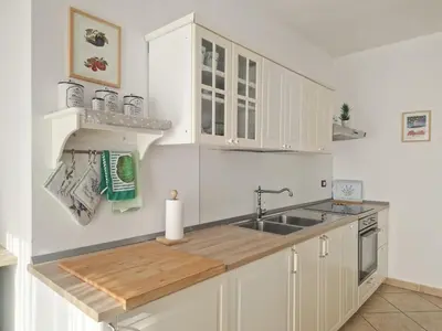 Cucina o angolo cottura di Casa Dafne Tortolì centro