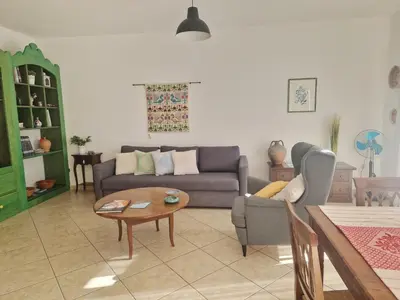 Area soggiorno di Casa Dafne Tortolì centro