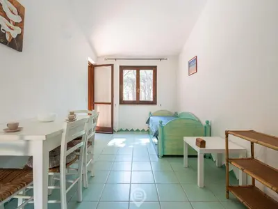 Letto o letti in una camera di Casa di Marco