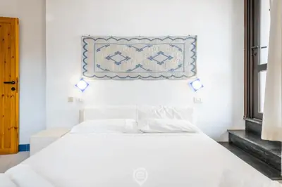Letto o letti in una camera di Waterside Oasis House