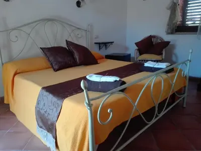 Letto o letti in una camera di Il Vigneto B&B