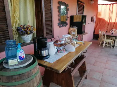 TV o dispositivi per l'intrattenimento presso Il Vigneto B&B
