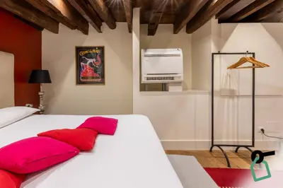 Letto o letti in una camera di Hotiday Cagliari Porto