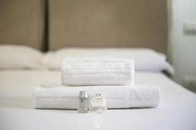 Letto o letti in una camera di Biora Apartments