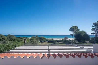Paesaggio naturale nelle vicinanze della villa