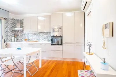 Cucina o angolo cottura di Via Libeccio