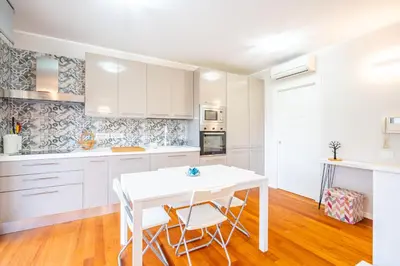 Cucina o angolo cottura di Via Libeccio