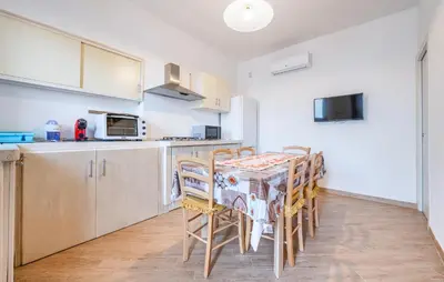Cucina o angolo cottura di Stunning Home In Carloforte With Wifi