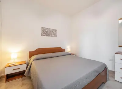 Letto o letti in una camera di Villa Giulietta