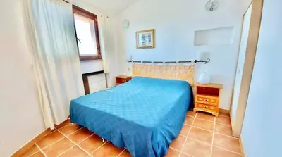 Letto o letti in una camera di Villa Rosmarino in Costa Rei just 400 mt from the sea