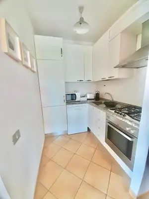Cucina o angolo cottura di Villa Rosmarino in Costa Rei just 400 mt from the sea