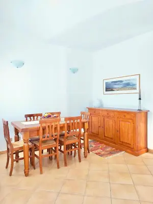Area soggiorno di Villa Rosmarino in Costa Rei just 400 mt from the sea