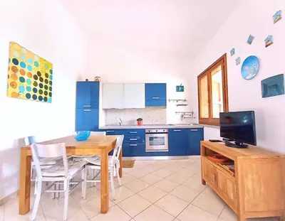 Cucina o angolo cottura di Casa Ginestra in Costa Rei