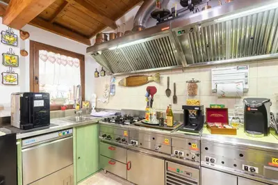 Cucina o angolo cottura di Villa Flumini