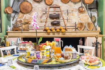 Cibo presso il bed & breakfast o nelle vicinanze