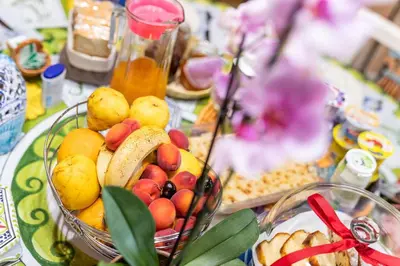 Cibo presso il bed & breakfast o nelle vicinanze