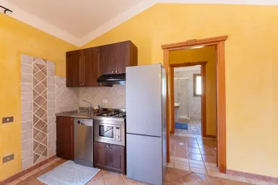 Cucina o angolo cottura di Baia delle Palme 4 people Apartment Premium