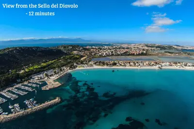 Paesaggio naturale nelle vicinanze dell'appartamento
