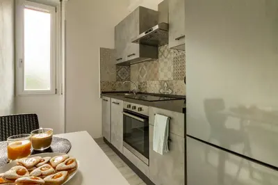 Cucina o angolo cottura di Cagliari Center - San Benedetto House 2