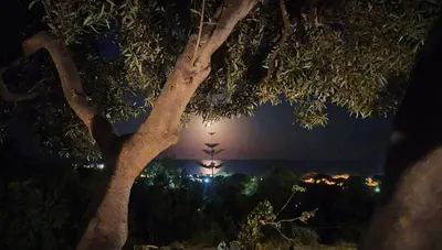 Paesaggio naturale nelle vicinanze della casa vacanze