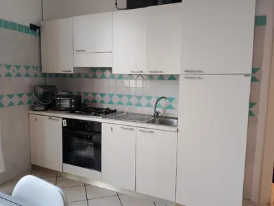 Cucina o angolo cottura di La casa di Vespina