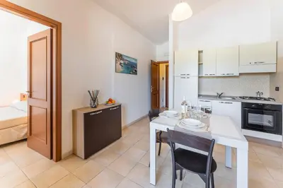 Cucina o angolo cottura di Le Fontane 3 people Apartment Premium