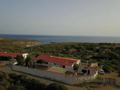 Paesaggio naturale nelle vicinanze della villa