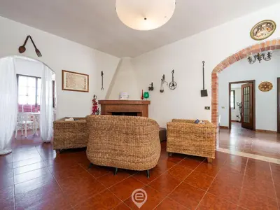 Area soggiorno di Casa Leila