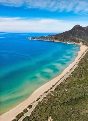 Paesaggio naturale nelle vicinanze della casa vacanze