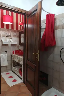 Bagno di Holiday Home Haus 'Red Coral' mit Gemeinschaftspool by Interhome