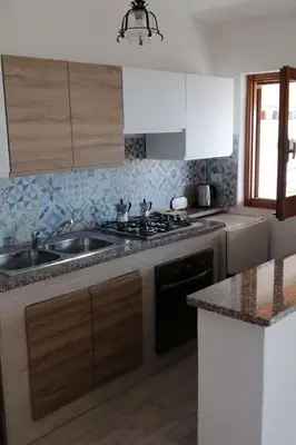 Cucina o angolo cottura di Apartment Arcaidu Apartment mit bezaubernder Aussicht by Interhome