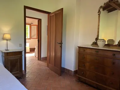 Letto o letti in una camera di Holiday Home Natur- ökologische Nachhaltigkeit- nur für Erwachsene- Meer in der Nähe by Interhome