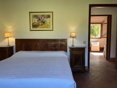 Letto o letti in una camera di Holiday Home Natur- ökologische Nachhaltigkeit- nur für Erwachsene- Meer in der Nähe by Interhome