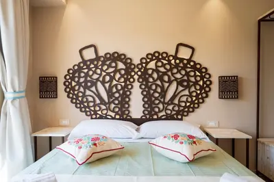 Letto o letti in una camera di Relax