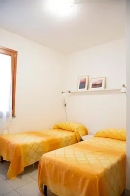 Letto o letti in una camera di Casa vacanze Giomari