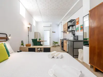 Letto o letti in una camera di Saturnino - Studio