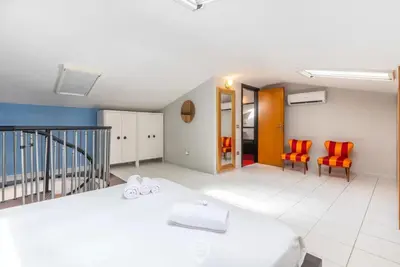 Letto o letti in una camera di Charm in Via Abba