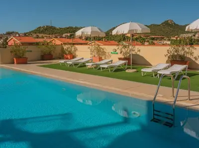Piscina di Elegant house in Villasimius o nelle vicinanze