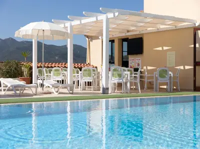 Piscina di Modern furnished house in Villasimius o nelle vicinanze