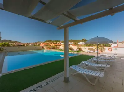 Piscina di Modern furnished house in Villasimius o nelle vicinanze