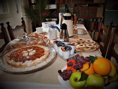 Cibo presso il bed & breakfast o nelle vicinanze