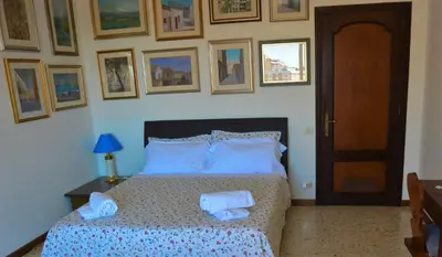 Letto o letti in una camera di Superpanoramico