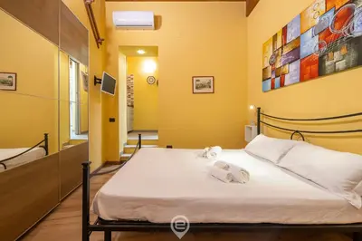 Letto o letti in una camera di Manoel Apartment