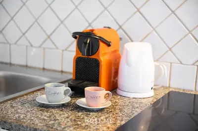 Set per la preparazione di tè e caffè presso Casa Ginepro - Cala Caterina