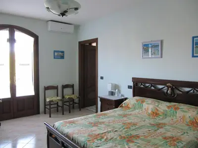 Letto o letti in una camera di Il Portico