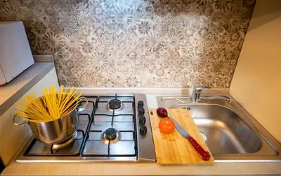 Cucina o angolo cottura di Sa domu e sole