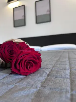 Letto o letti in una camera di Mediterranea Apartments Aurora