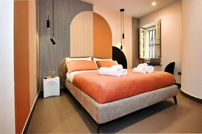 Letto o letti in una camera di Rosa Marina rooms