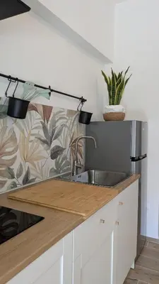 Cucina o angolo cottura di Solana Cagliari Apartment